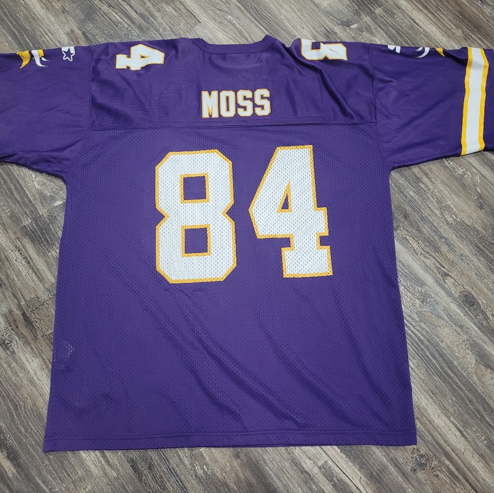 Vikings #84 MOSS Vintage 90's Starter Jersey Size 52 XL